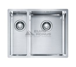 FRANKE Мойка врезная для кухни BOX BXX 260/160-34-16 без крыла полированная (127.0369.916)